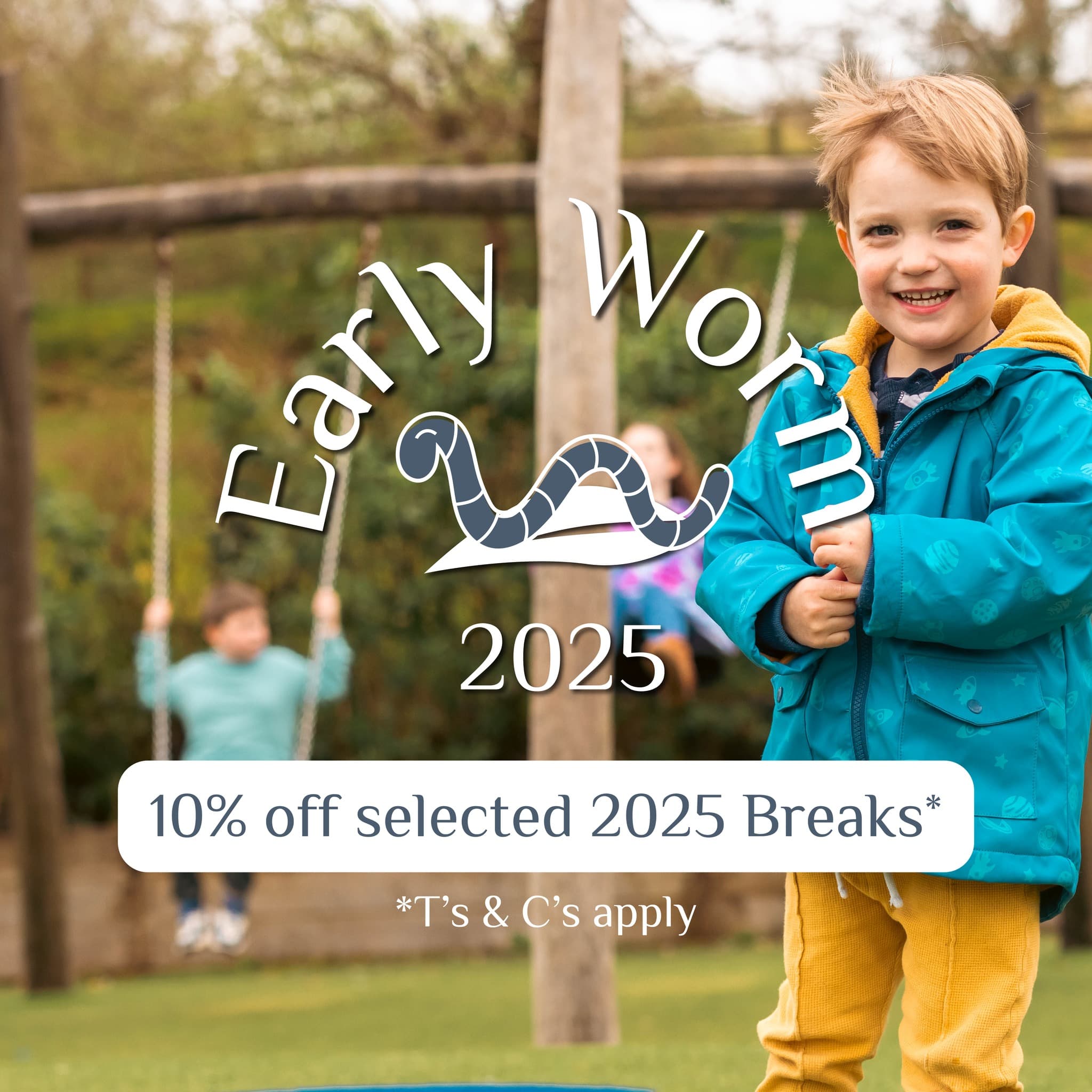 Secure your 2025 getaway for less with our Early Worm Offer!*
 
✨ SAVE up to 10% off selected 2025 breaks 
🪱 Get a wiggle on -  this offer is subject to availability and is for a limited time only

Book now in our bio. 🔗
 
*T&C's Apply

 #toddlerbreak #summerbreak #visitpembrokeshire #visitwales #mybluestonebreak