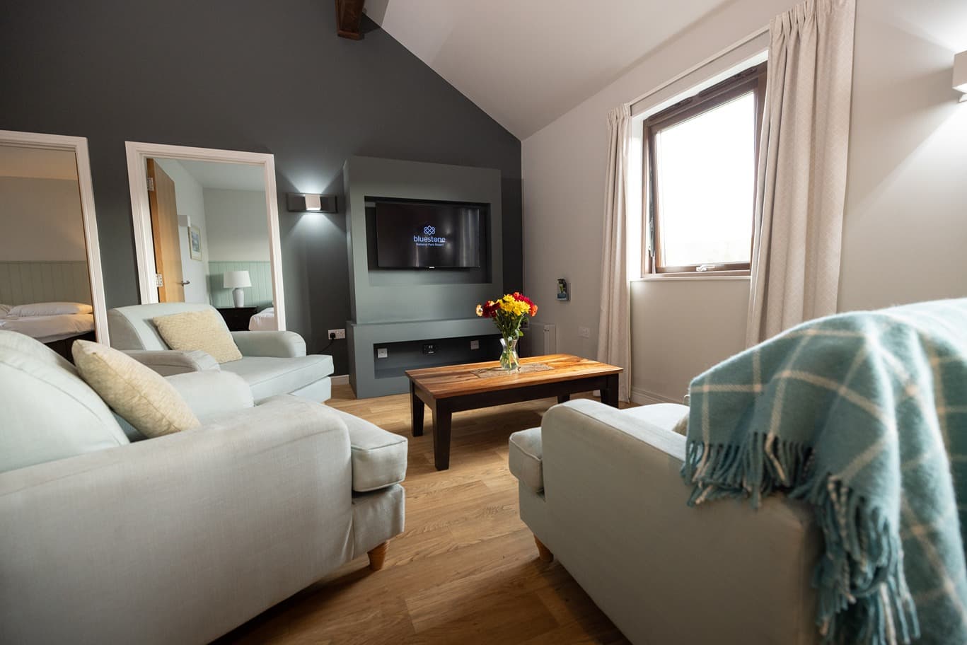 Caldey Lodge Living Room