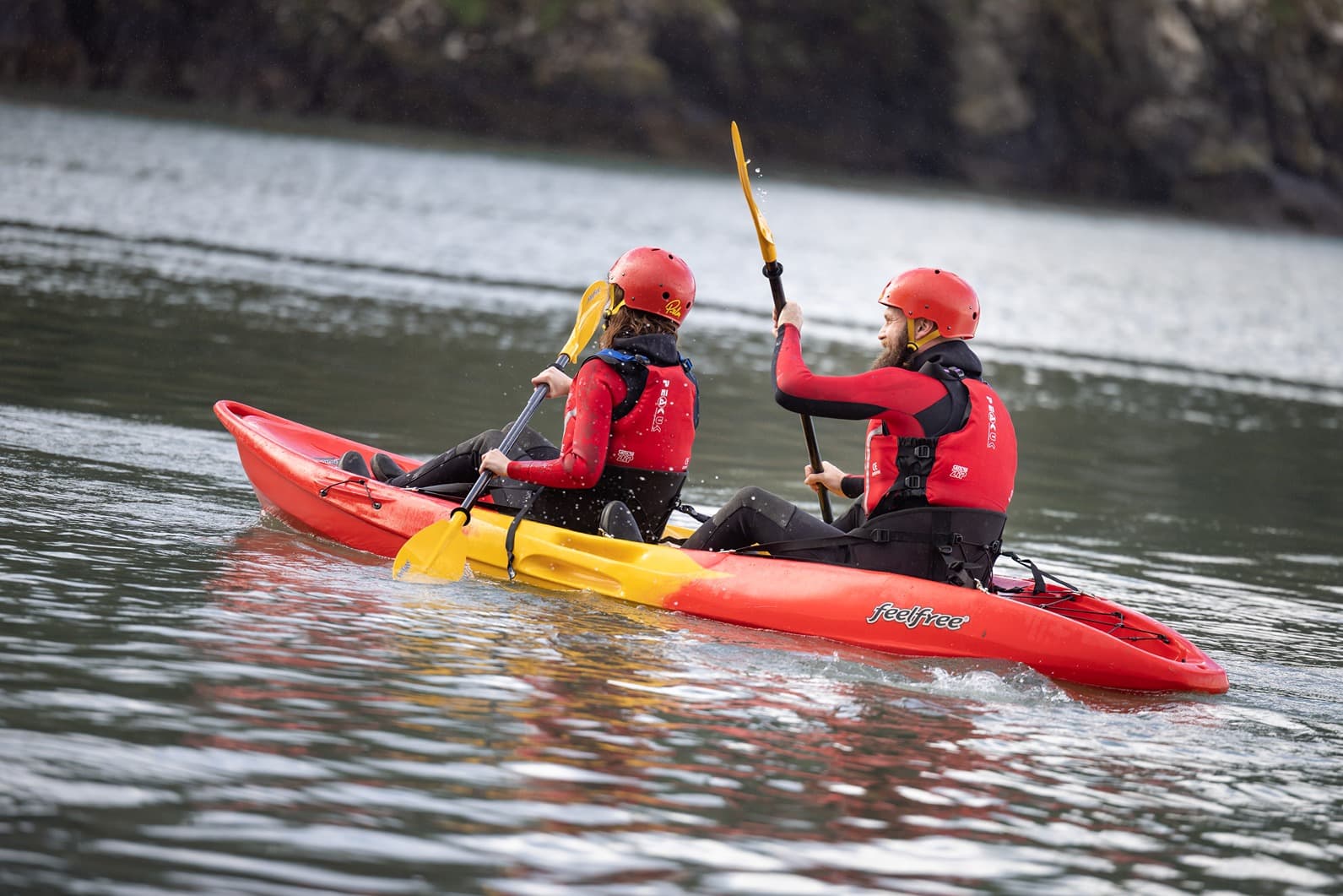 Adventure Kayaking Double Kayak With Adults