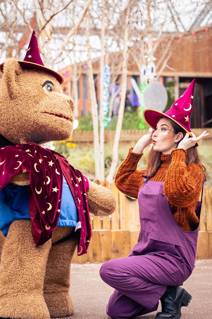 Teddy Blue and wizard