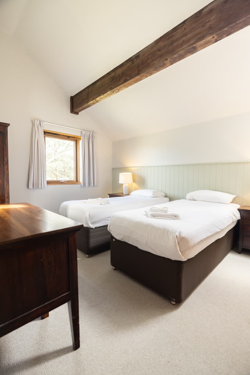Skomer lodge Refurb Twin Bedroom