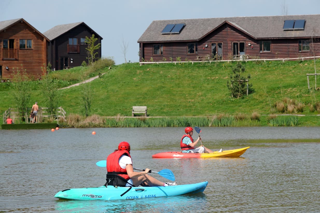 Kayak On Lake