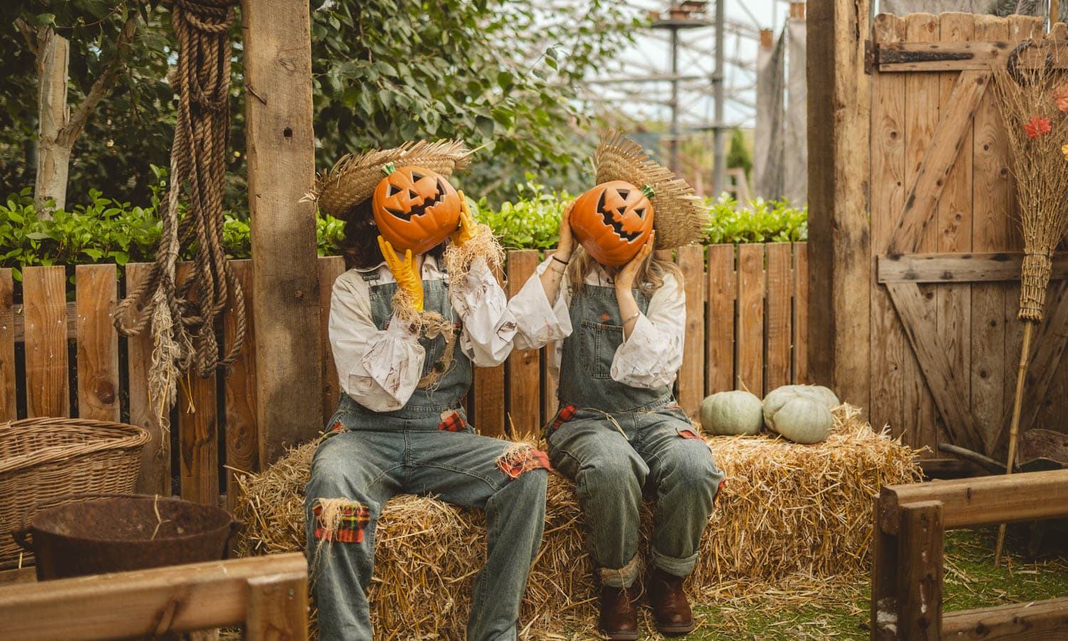 Pumpkin Scarecrows