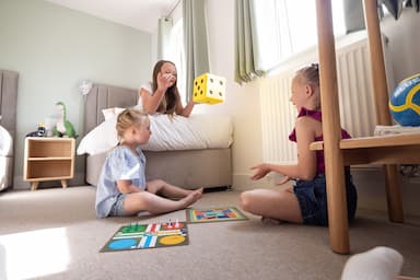 Carningli Children Playing