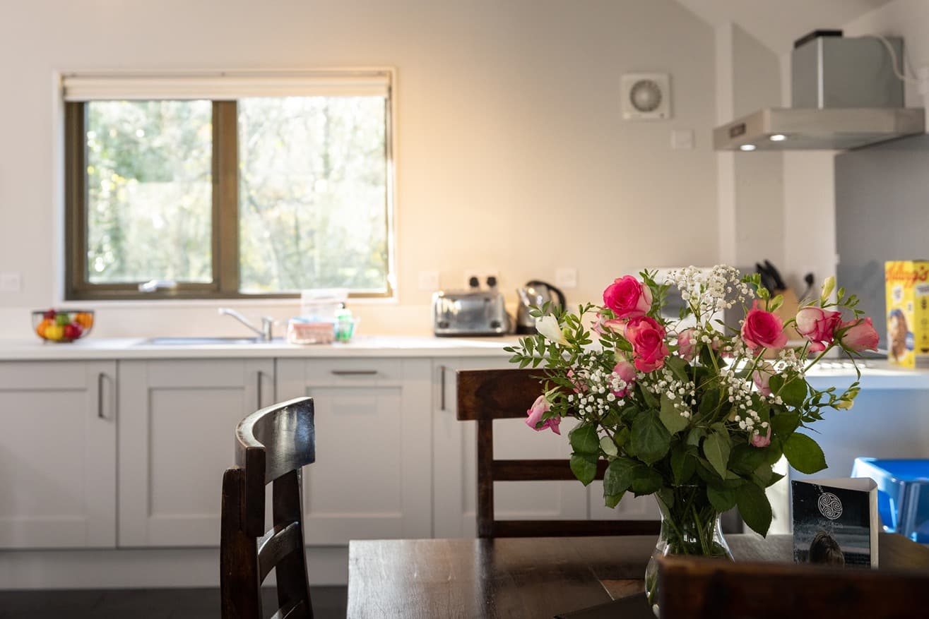 Ramsey Lodge Flowers On Table