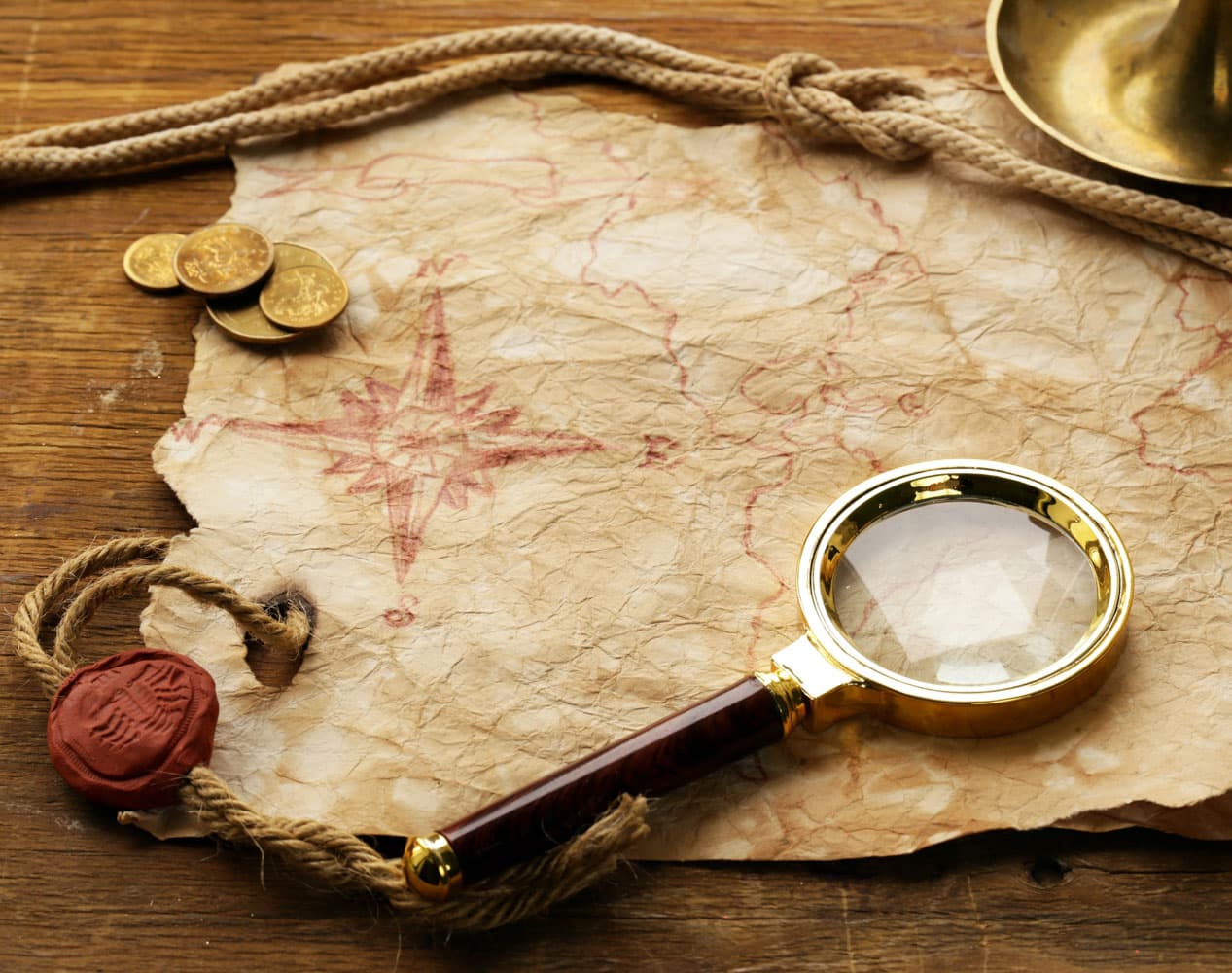Treasure hunt map Bluestone