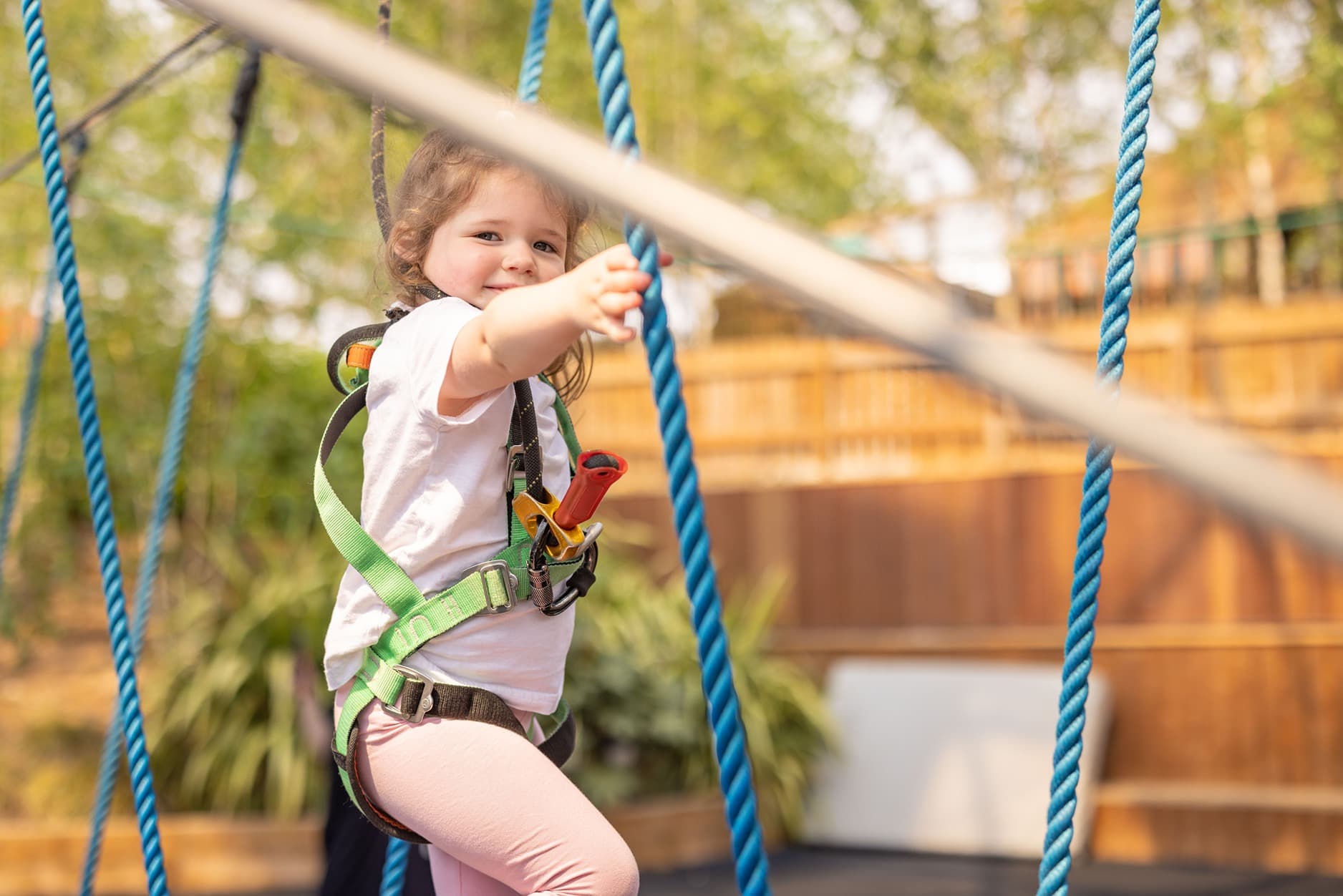 Child Playing On Sky Walk Mini