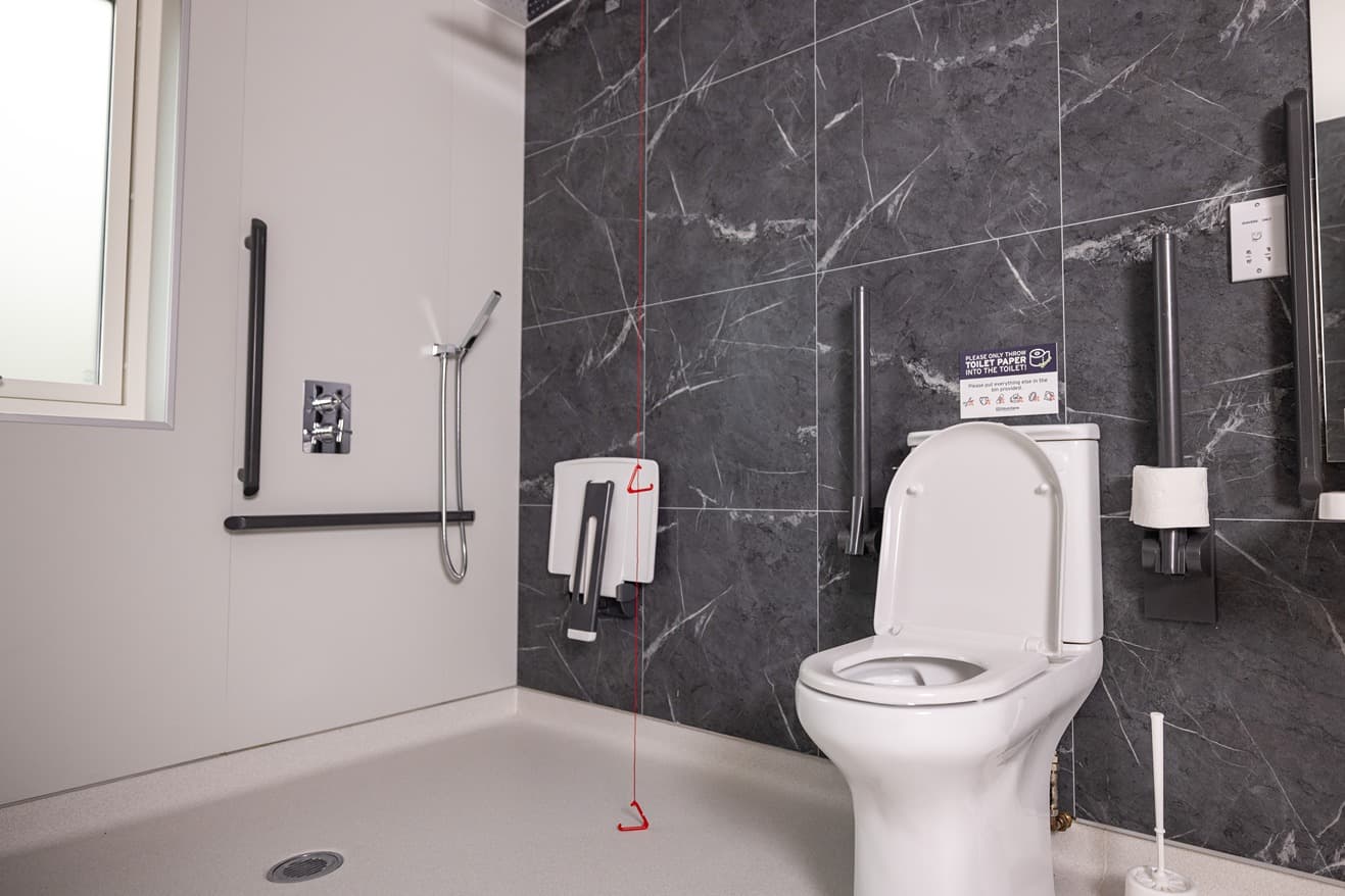 Solva Adapted Shower Seat And Toilet