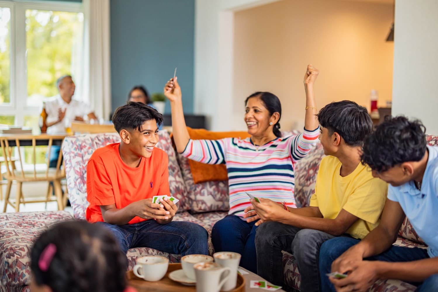 Family Lodge internal Summer Bluestone