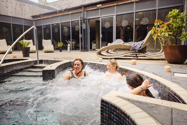 Group of Friends Well Spa Bluestone