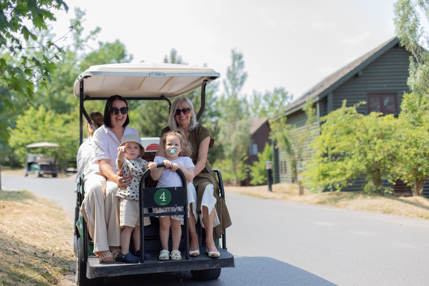 Family On A Buggy