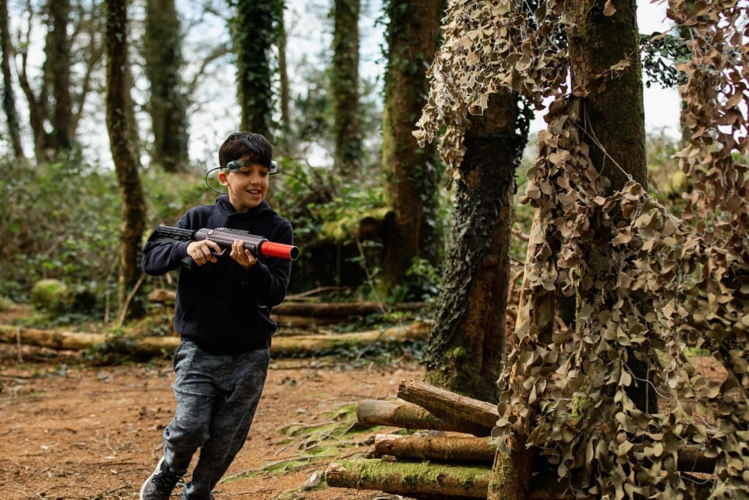 Woodland Warriors Boy Running