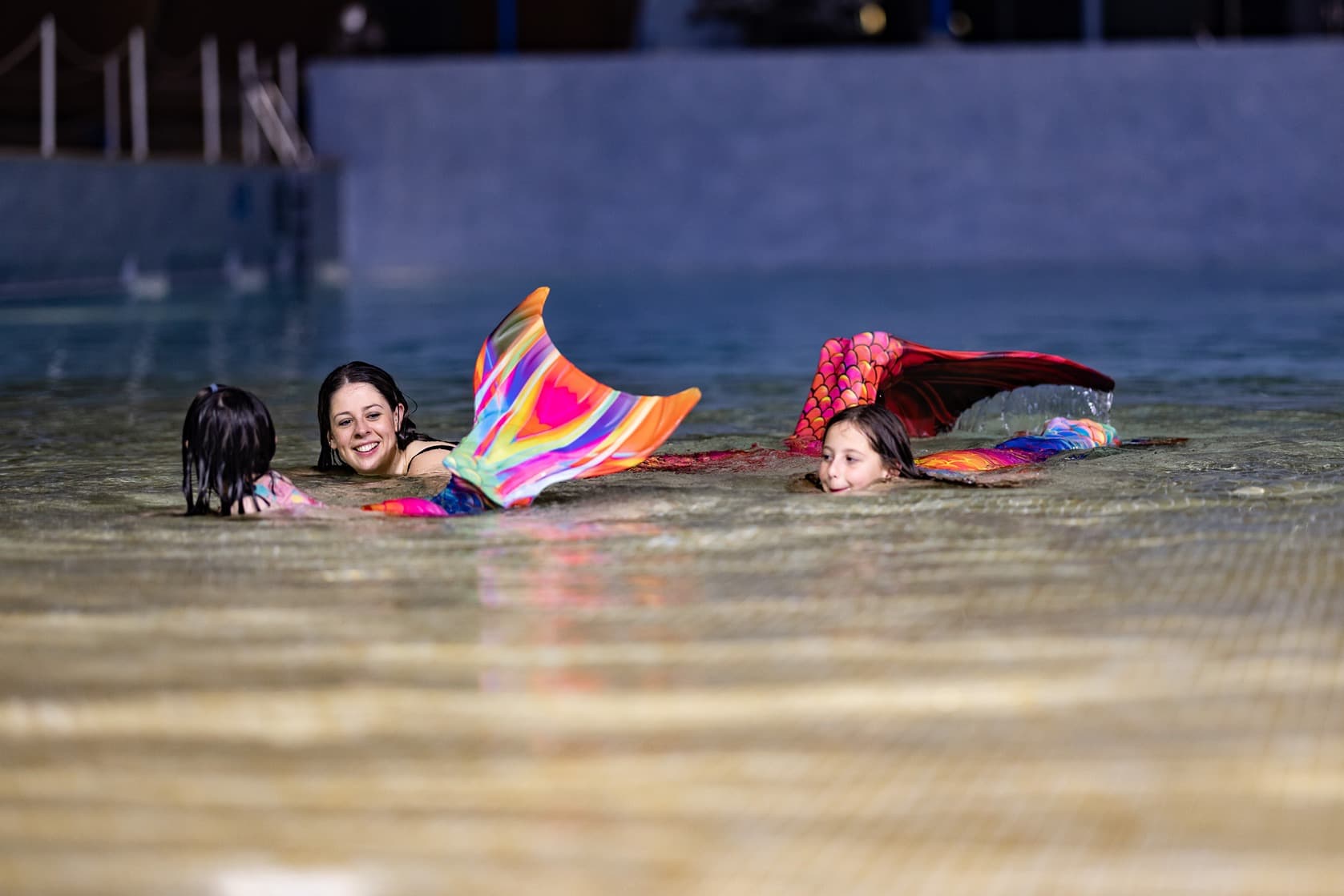 Mermaids Swimming