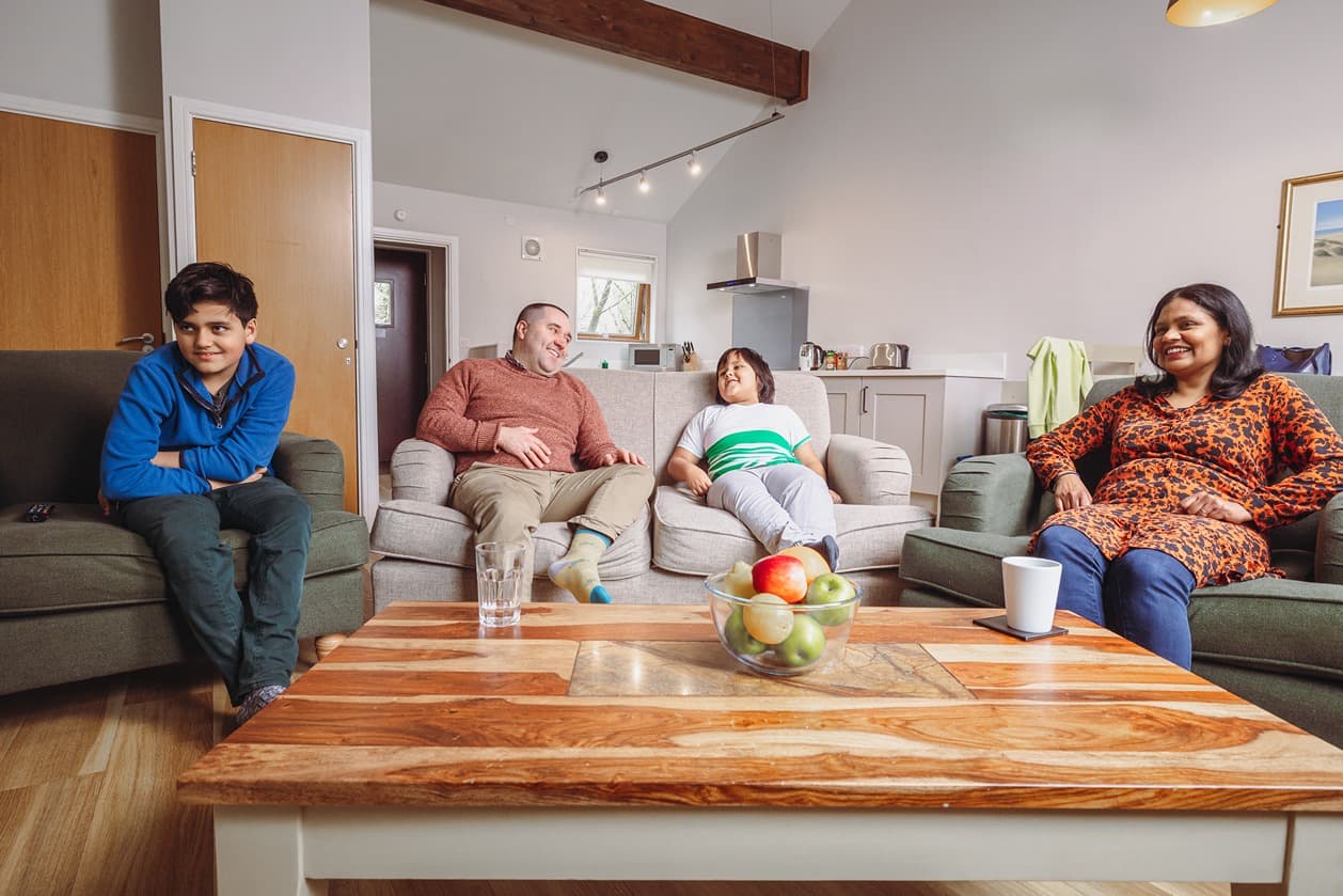 Caldey Lodge Family Living Room