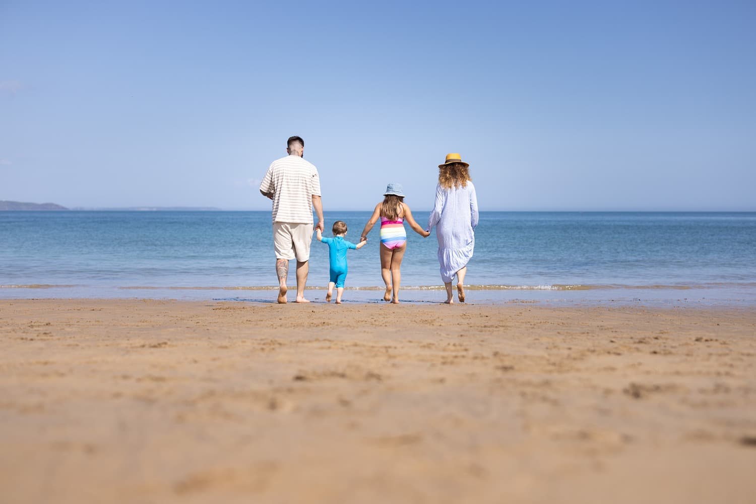 Family At Beach