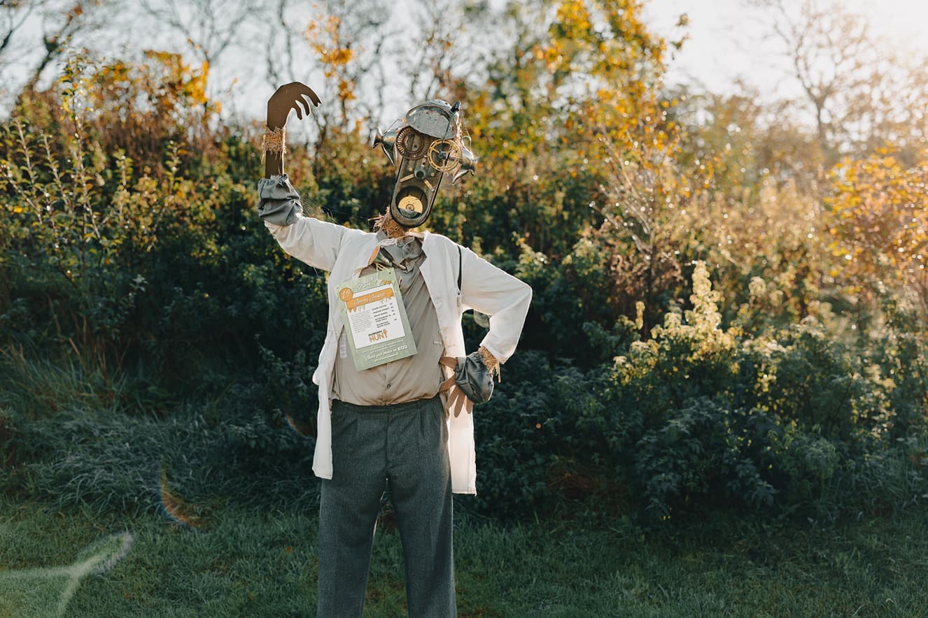 Bwbach Scarecrow in Autumn