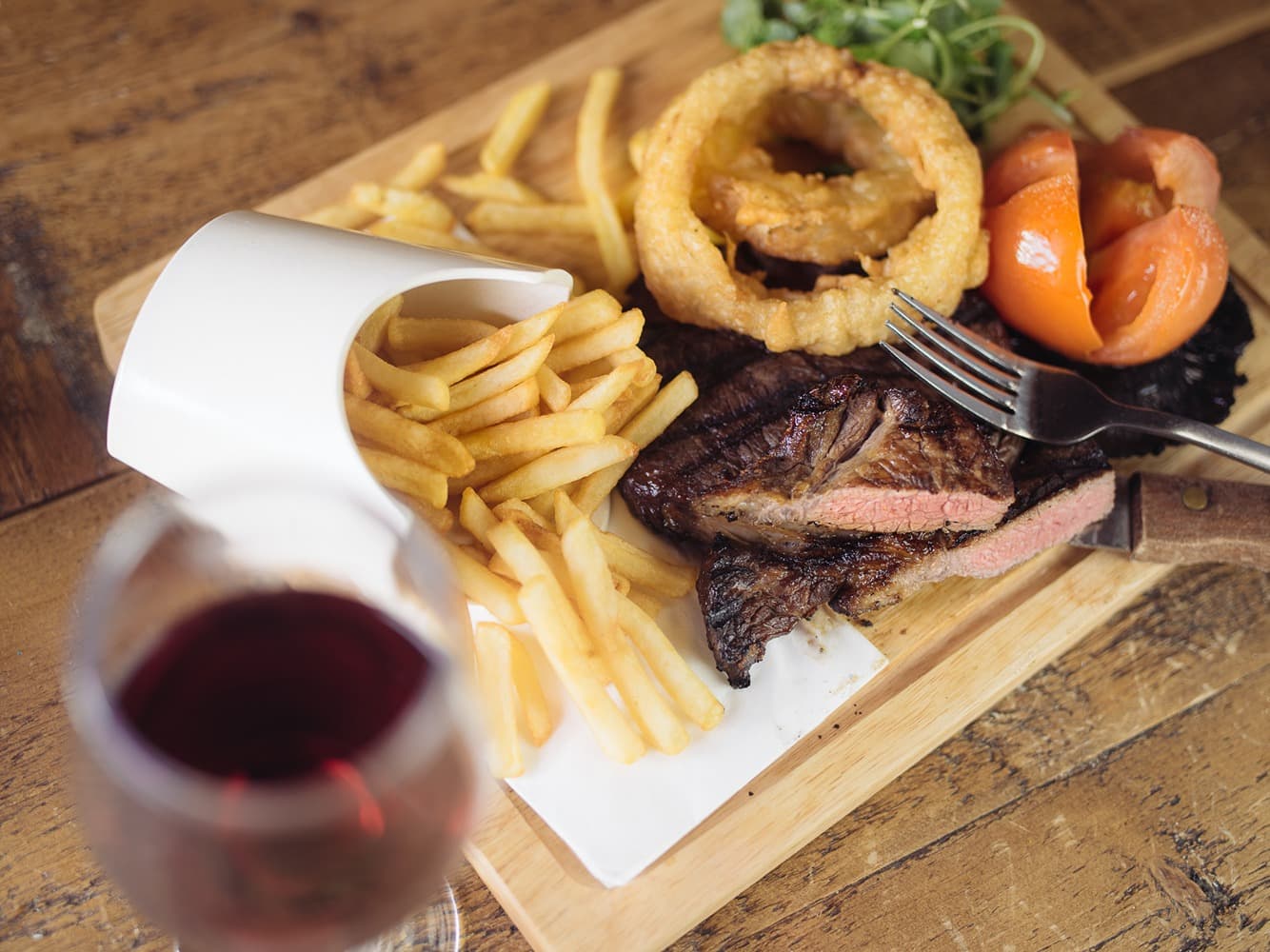 Steak And Wine