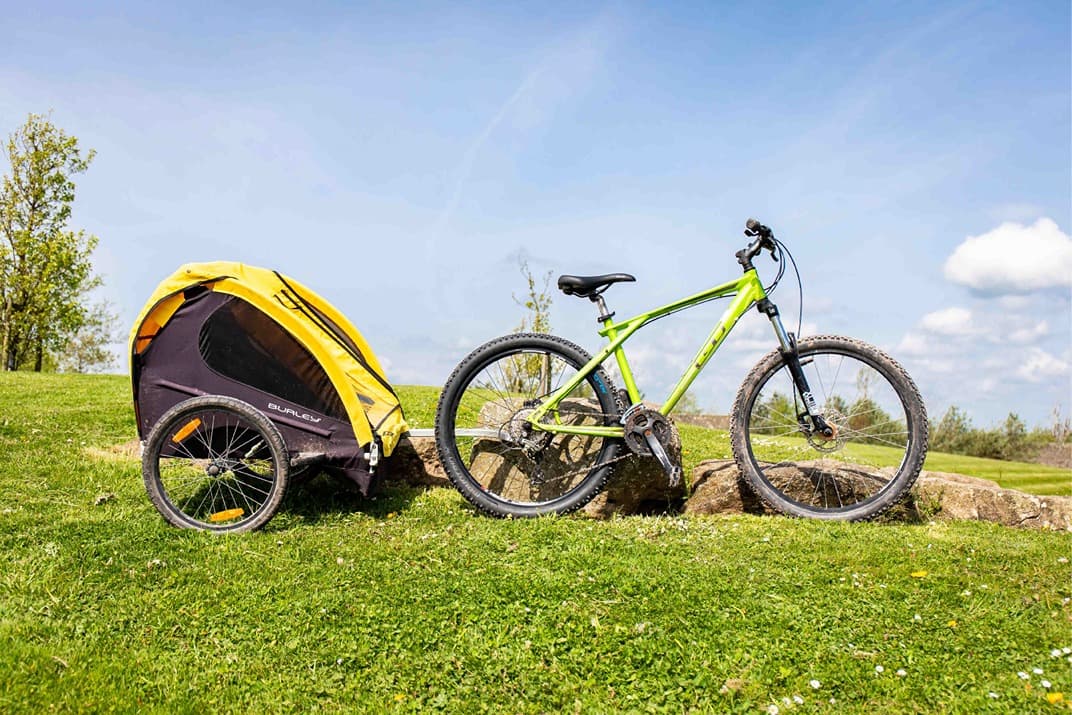 Bike and trailer