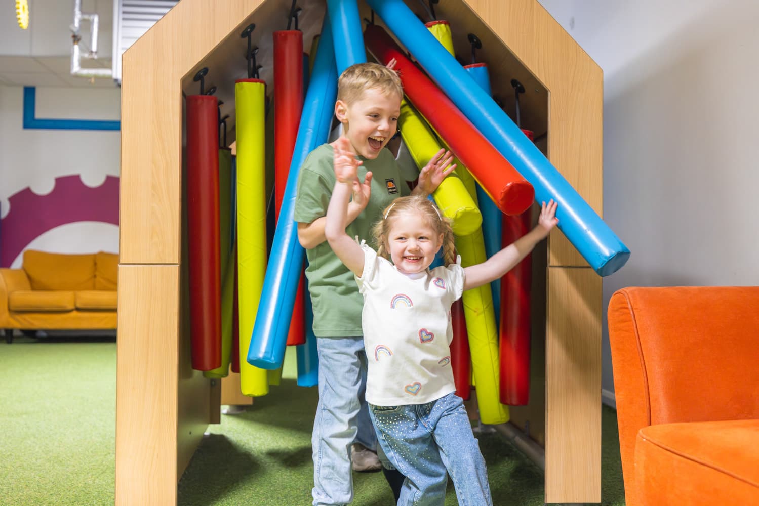 Children Playing In The Hive
