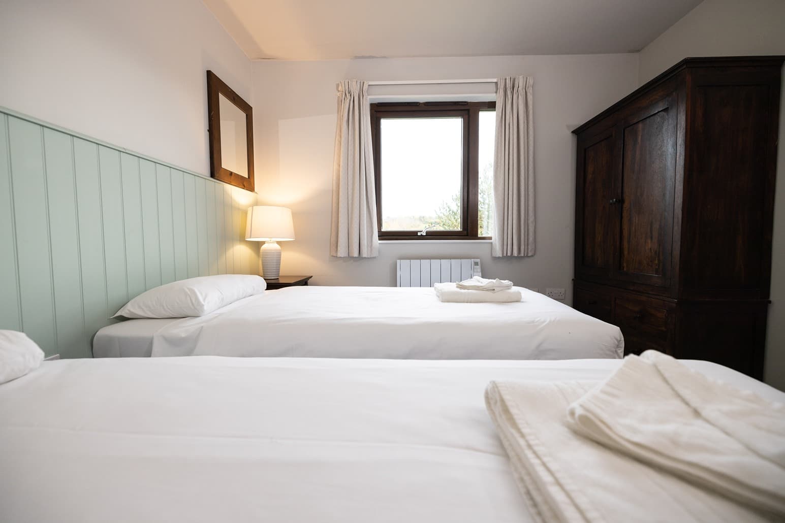 Twin Room In A Caldey Lodge