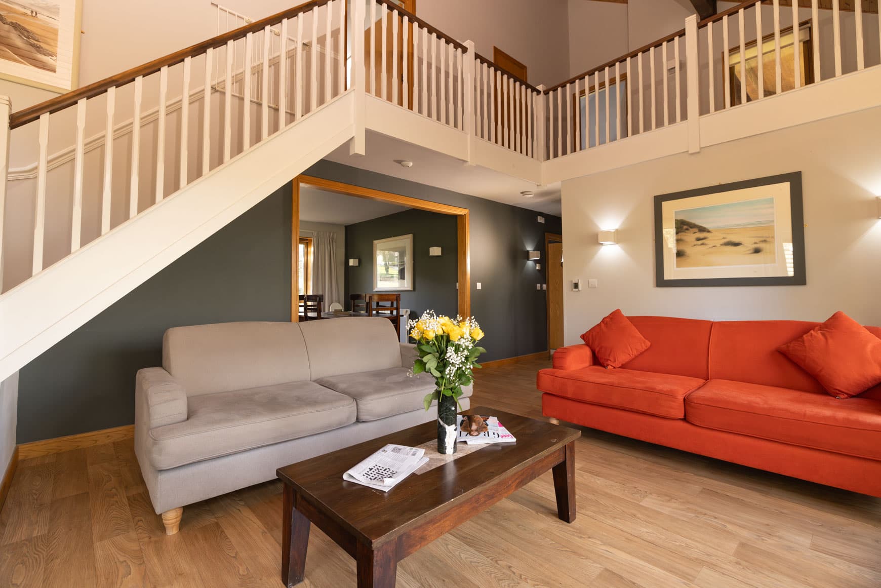Skomer lodge Refurb Living Room View