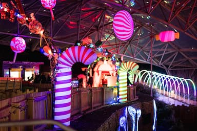 Winter Lights Serendome Bluestone