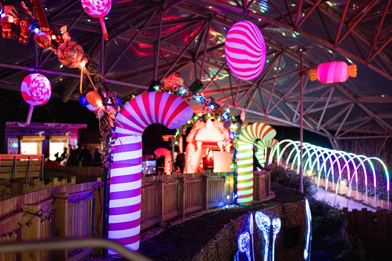 Winter Lights Serendome Bluestone