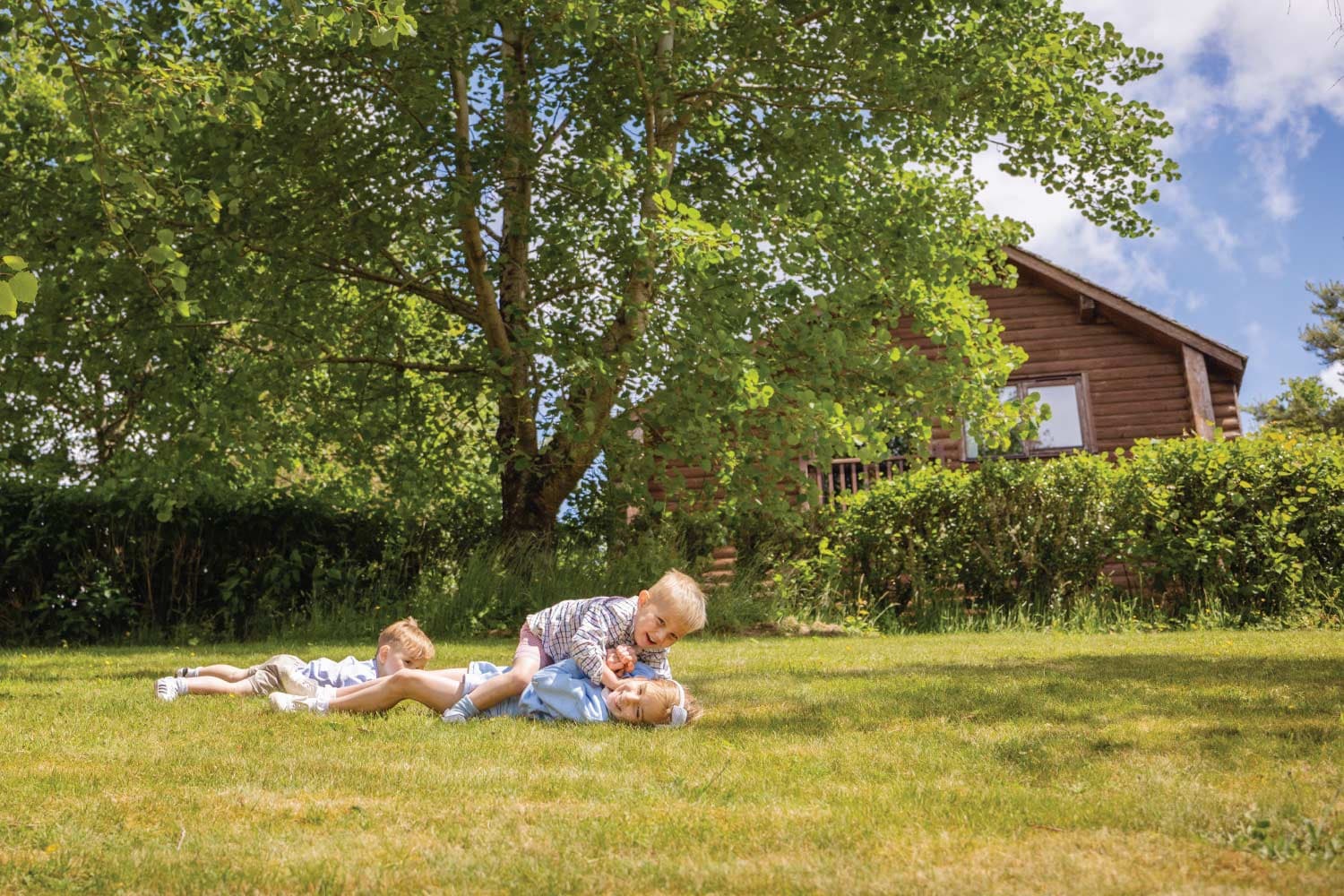 Children playing Bluestone