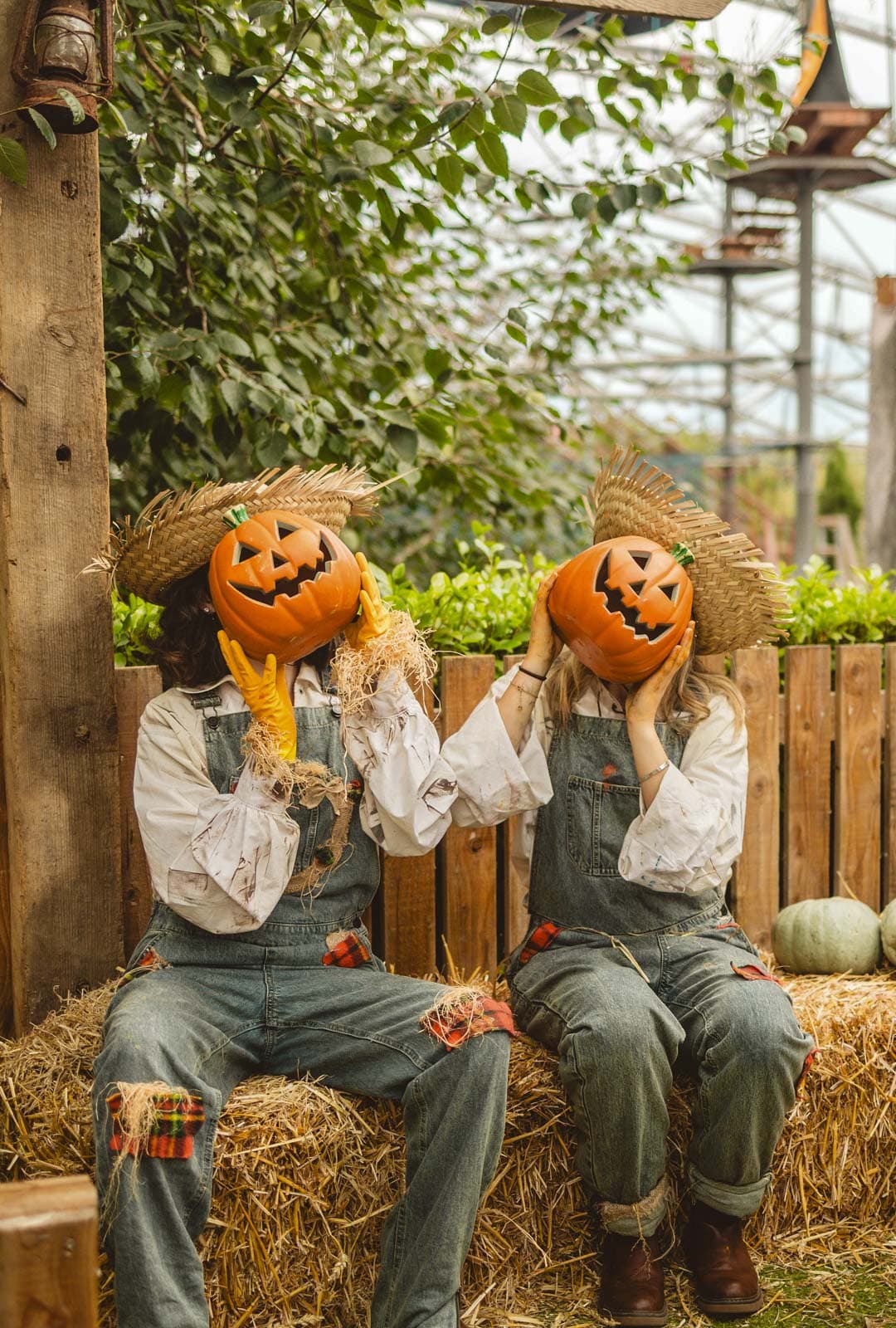 Pumpkin Scarecrows Mobile