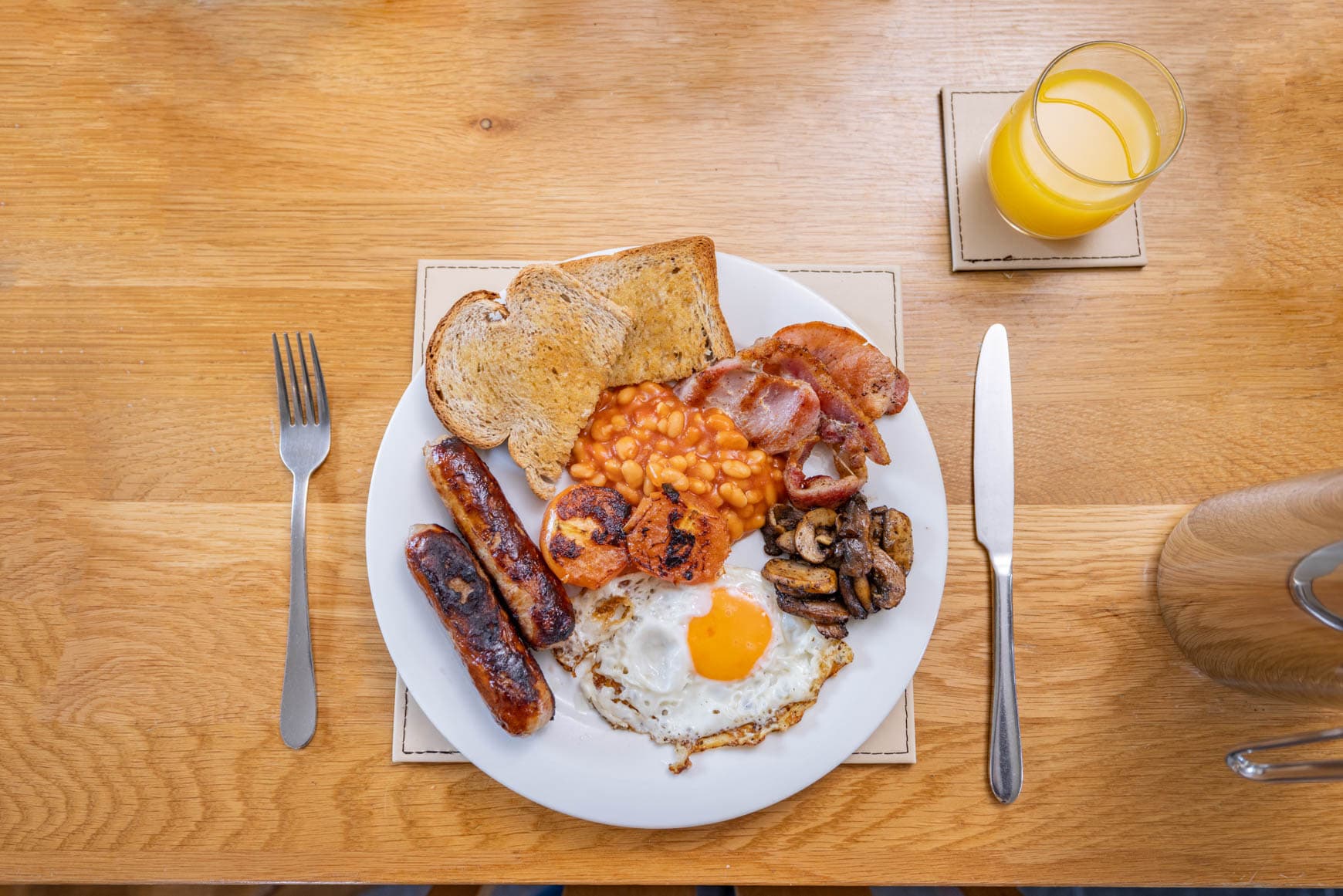 Breakfast hamper all cooked