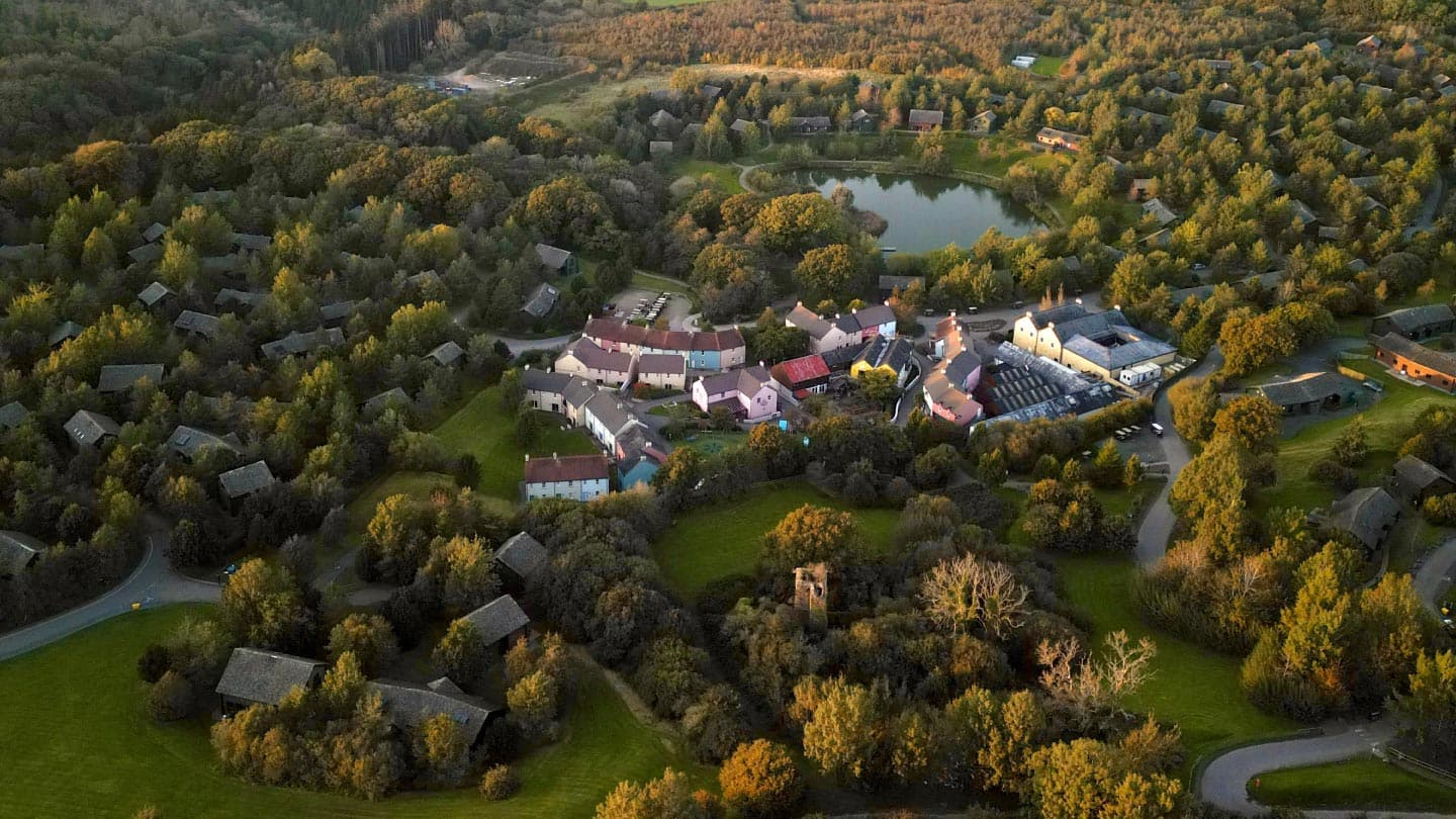 Bluestone Resort Aerial 