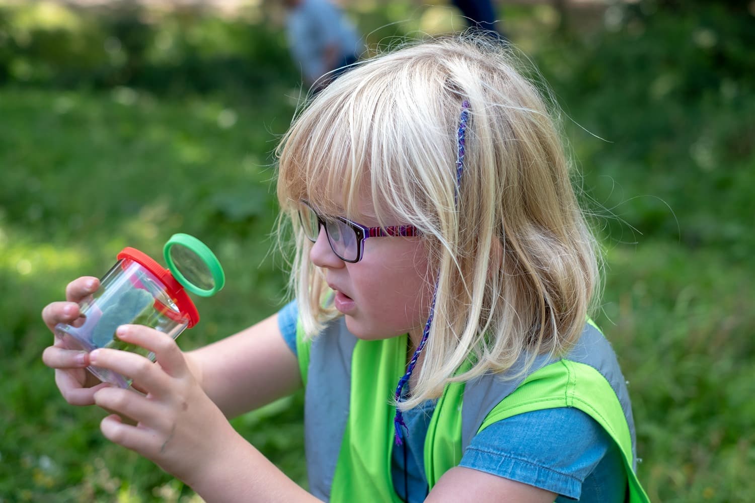 Outdoor Detectives Looking For Bugs