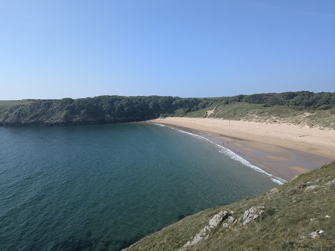 Beach Pembrokeshire Bluestone