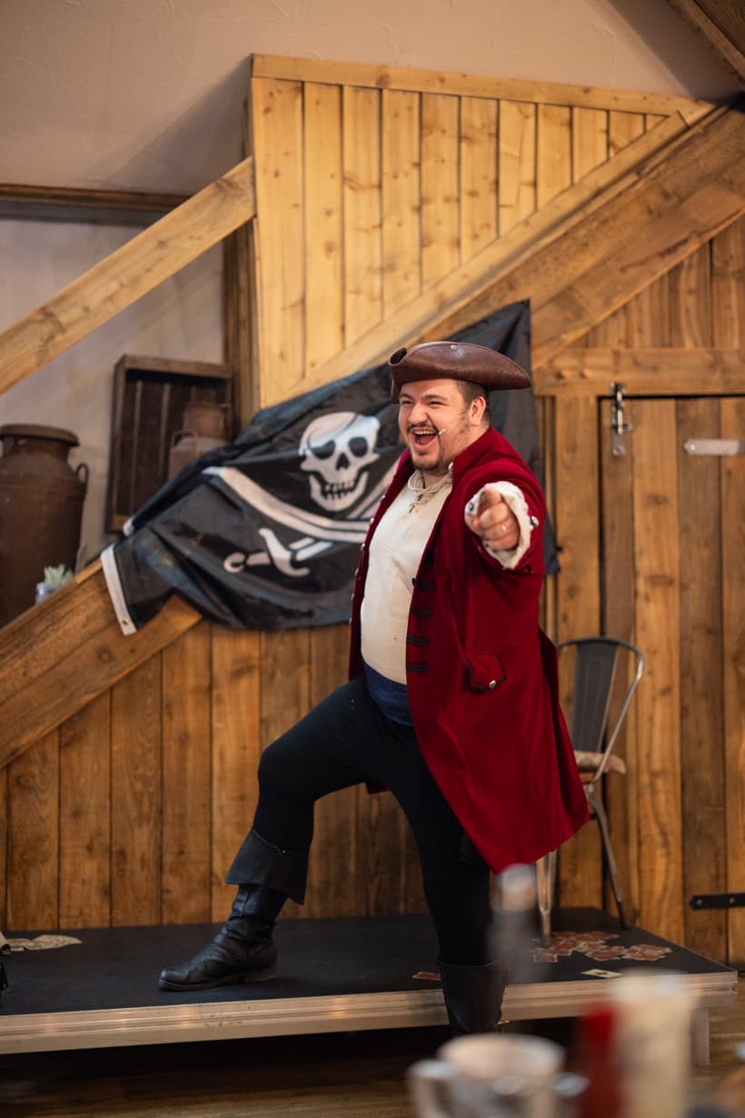 Buccaneer Breakfast Pirate On Stage