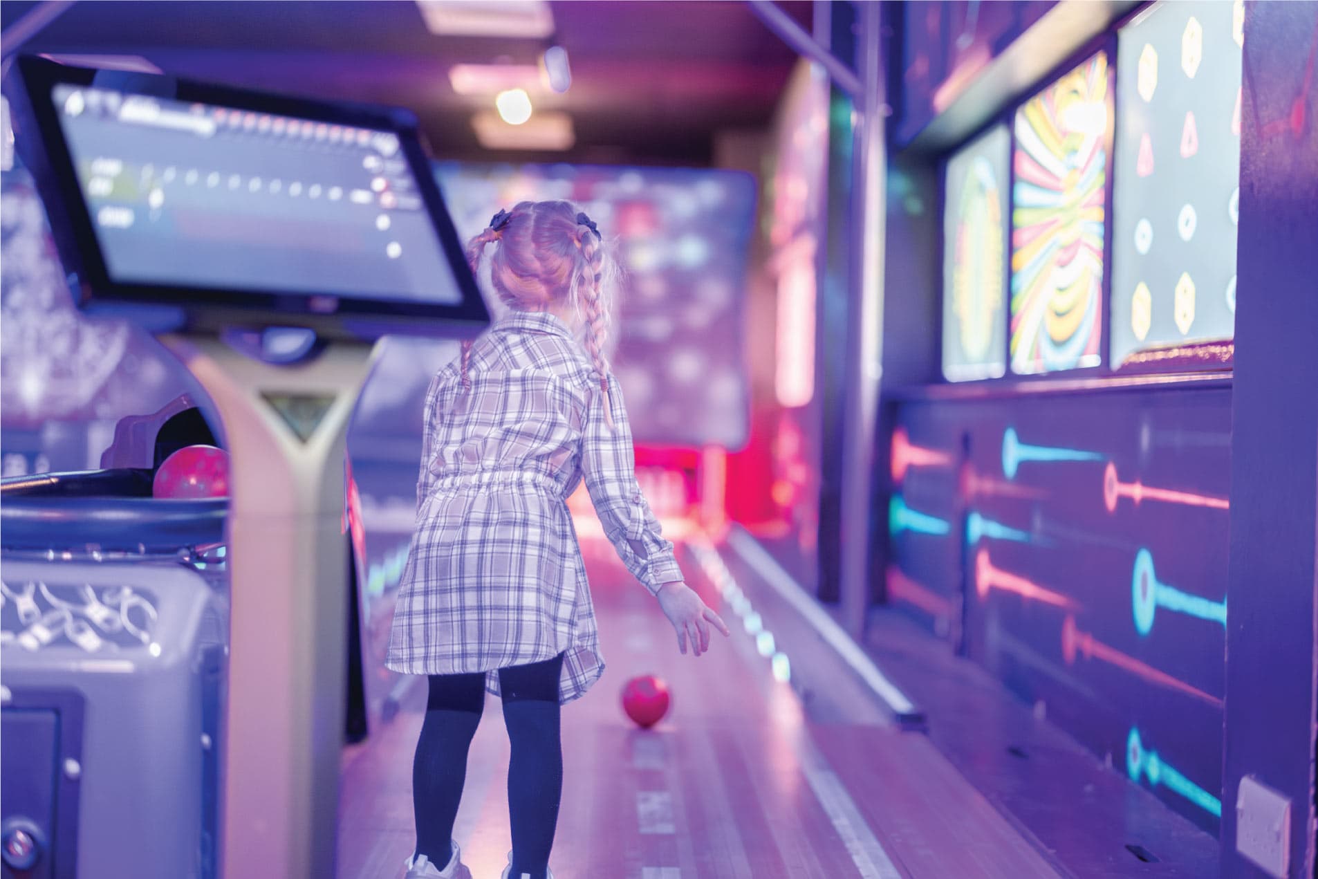 Girl Bowling