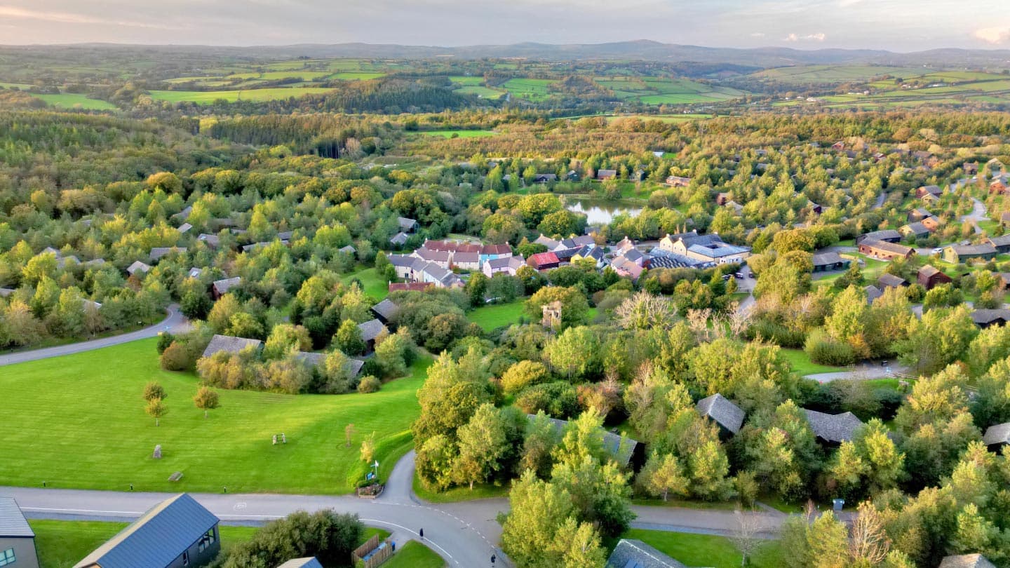 Bluestone Resort Aerial 