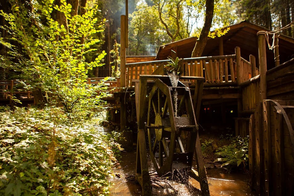 Camp Smokey Water Wheel
