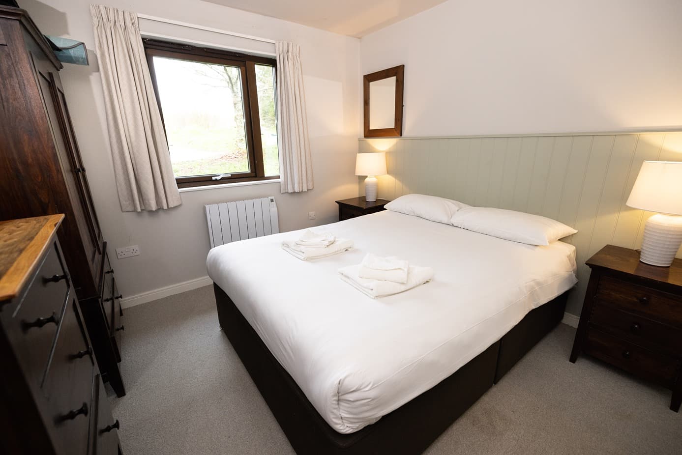 Caldey Lodge Double Bedroom
