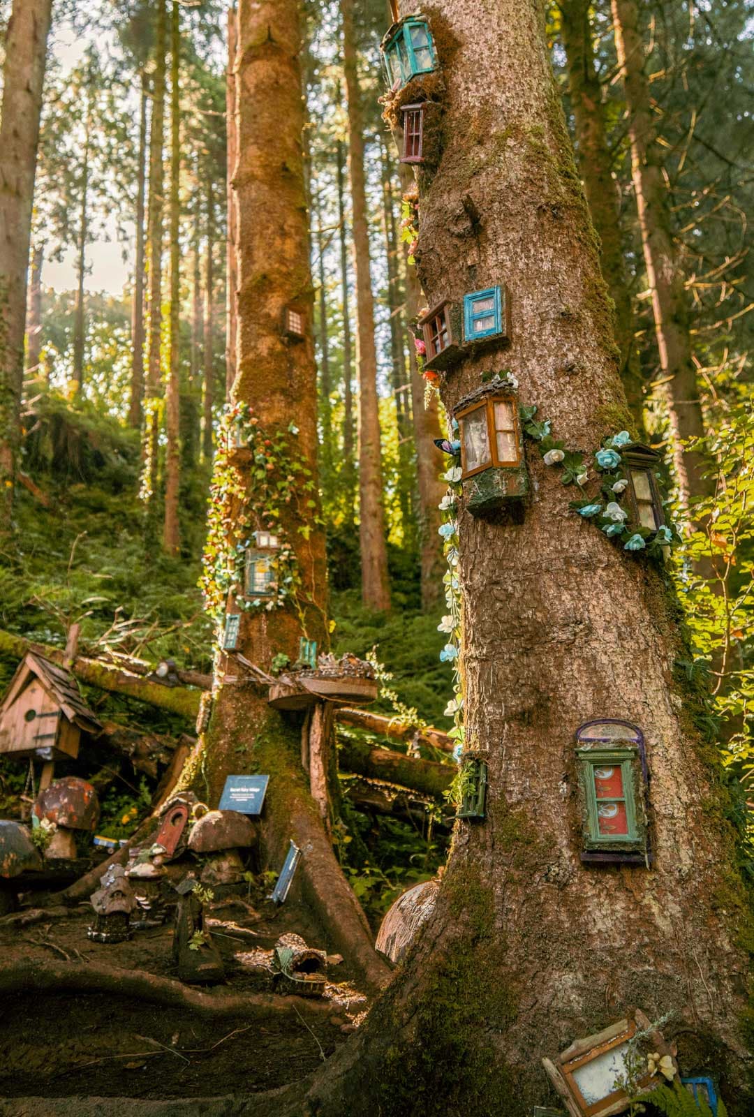 Secret Village Fairy Houses Mobile Header